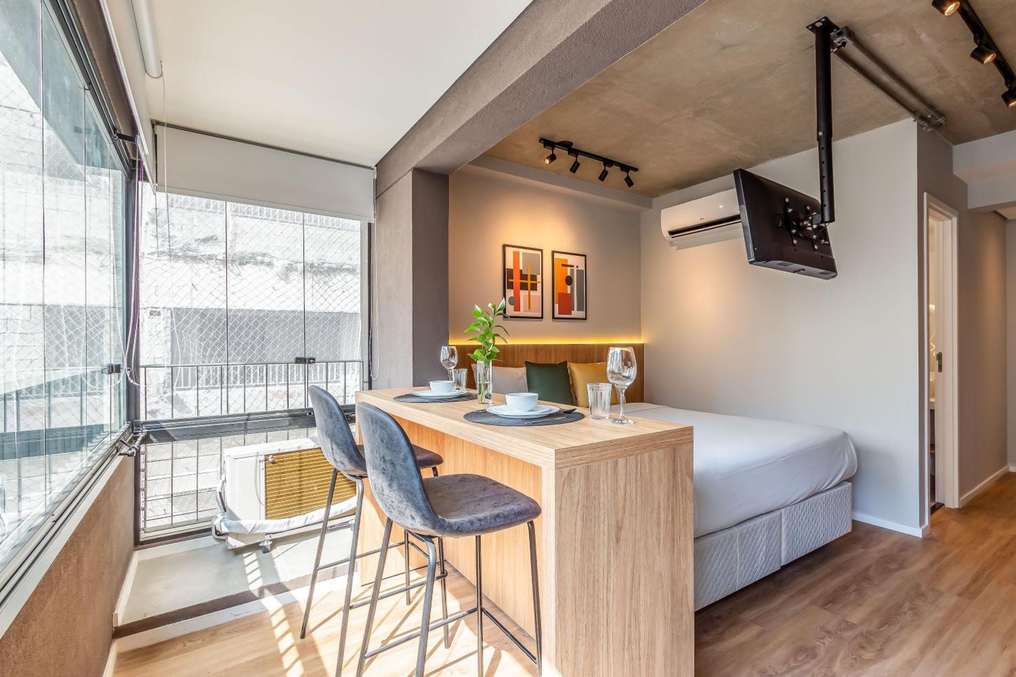 Apartamentos Completos Novos Ao Lado Da Av Paulista E Masp - Next Paulista São Paulo Bilik gambar